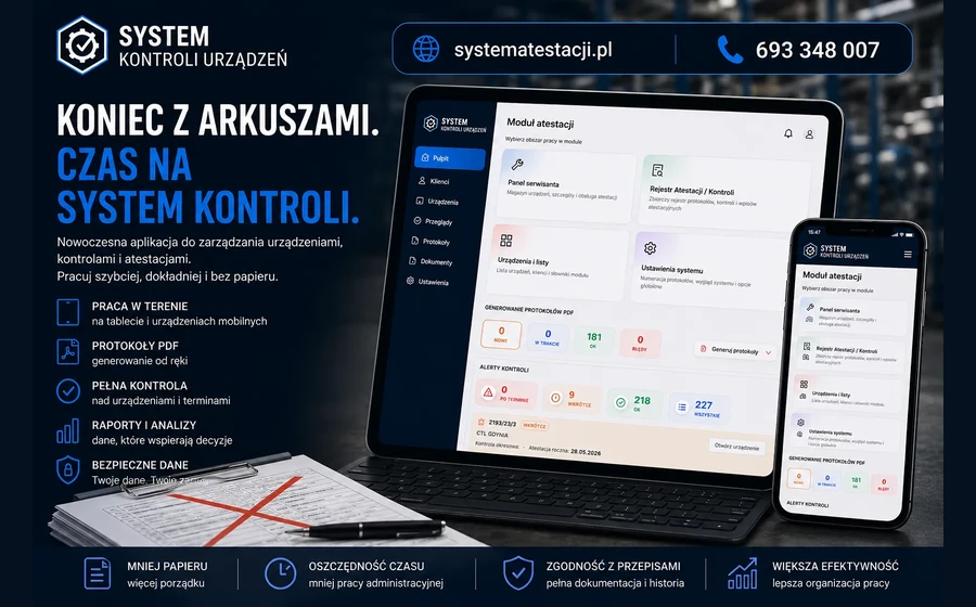 System Kontroli Urządzeń